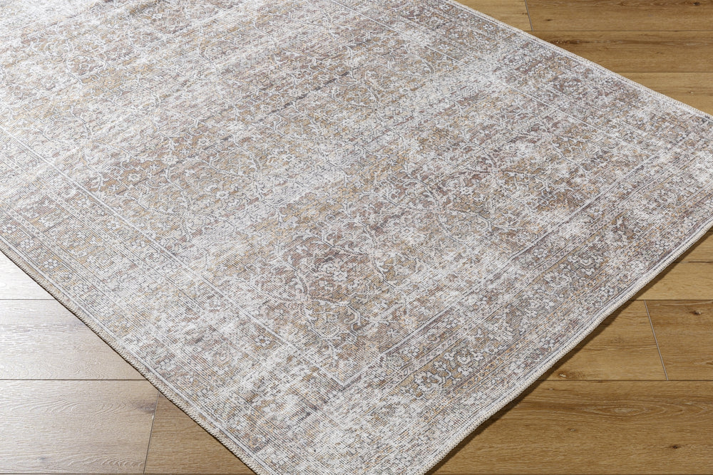 Livabliss Rainier PNWRN-2303 Light Brown Area Rug by Our Pnw Home