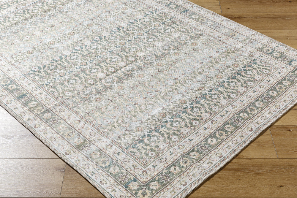 Livabliss Rainier PNWRN-2304 Olive Area Rug by Our Pnw Home