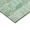 Dalyn Portico PO1 Aloe Machine Washable Area Rug Corner Image