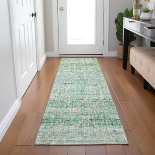 Dalyn Portico PO1 Aloe Machine Washable Area Rug Runner Lifestyle Image Feature