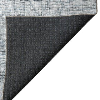 Dalyn Portico PO1 Blue Machine Washable Area Rug Backing Image