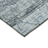 Dalyn Portico PO1 Blue Machine Washable Area Rug Corner Image