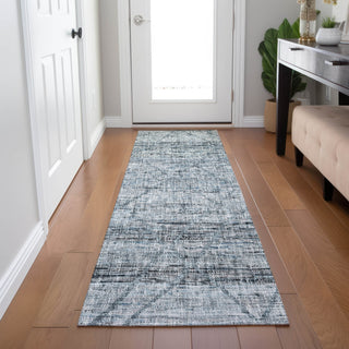 Dalyn Portico PO1 Blue Machine Washable Area Rug Runner Lifestyle Image Feature