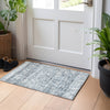 Dalyn Portico PO1 Blue Machine Washable Area Rug Scatter Lifestyle Image Feature