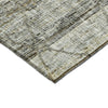 Dalyn Portico PO1 Pewter Machine Washable Area Rug Corner Image