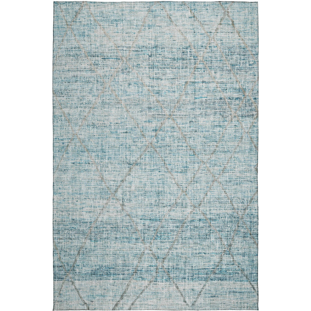 Dalyn Portico PO1 Teal Machine Washable Area Rug main image