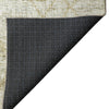 Dalyn Portico PO1 Wheat Machine Washable Area Rug Backing Image