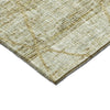Dalyn Portico PO1 Wheat Machine Washable Area Rug Corner Image