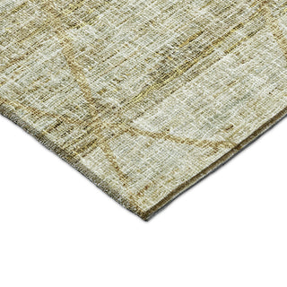 Dalyn Portico PO1 Wheat Machine Washable Area Rug Corner Image
