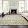 Dalyn Portico PO1 Wheat Machine Washable Area Rug Lifestyle Image Feature