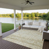Dalyn Portico PO1 Wheat Machine Washable Area Rug Outdoor Lifestyle Image Feature