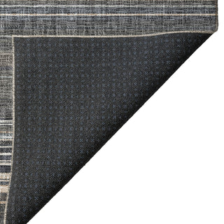 Dalyn Portico PO2 Chocolate Machine Washable Area Rug Backing Image