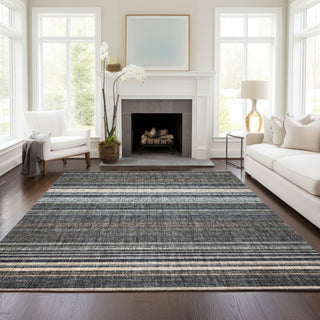 Dalyn Portico PO2 Chocolate Machine Washable Area Rug Lifestyle Image Feature