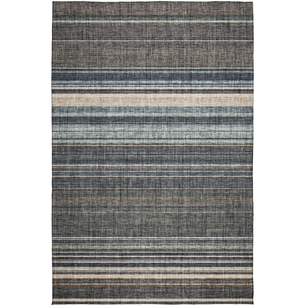 Dalyn Portico PO2 Chocolate Machine Washable Area Rug main image