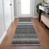 Dalyn Portico PO2 Chocolate Machine Washable Area Rug Runner Lifestyle Image Feature