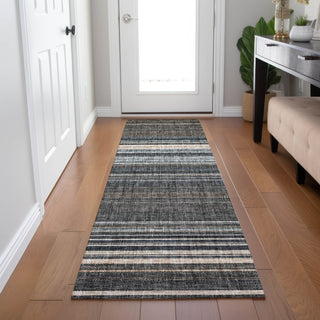 Dalyn Portico PO2 Chocolate Machine Washable Area Rug Runner Lifestyle Image Feature