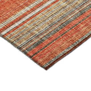 Dalyn Portico PO2 Coral Machine Washable Area Rug Corner Image