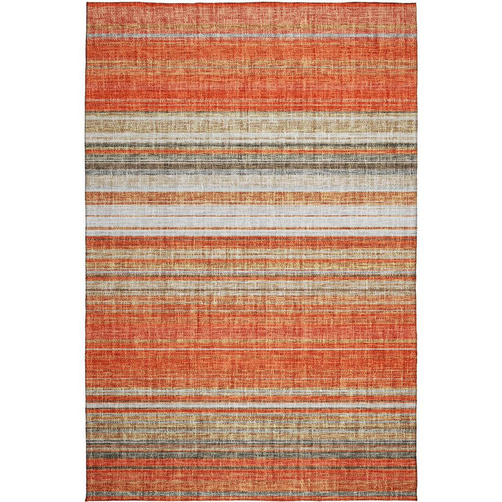 Dalyn Portico PO2 Coral Machine Washable Area Rug main image