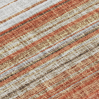 Dalyn Portico PO2 Coral Machine Washable Area Rug Swatch Image