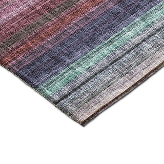 Dalyn Portico PO2 Lavender Machine Washable Area Rug Corner Image
