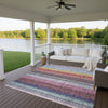 Dalyn Portico PO2 Lavender Machine Washable Area Rug Outdoor Lifestyle Image Feature
