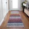 Dalyn Portico PO2 Lavender Machine Washable Area Rug Runner Lifestyle Image Feature