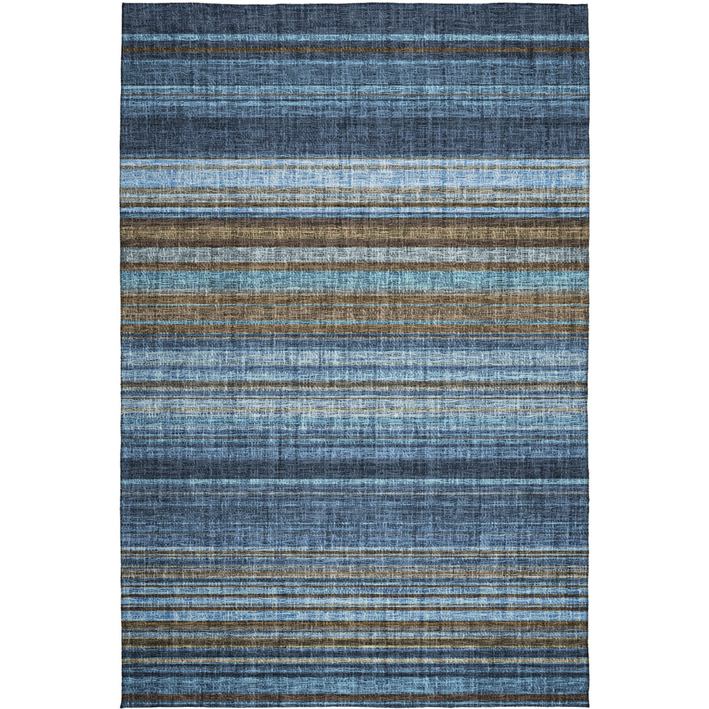 Dalyn Portico PO2 Navy Machine Washable Area Rug main image