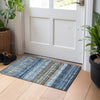Dalyn Portico PO2 Navy Machine Washable Area Rug Scatter Lifestyle Image Feature
