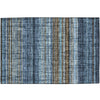 Dalyn Portico PO2 Navy Machine Washable Area Rug Scatter Main Image