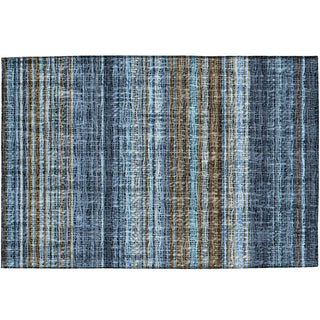 Dalyn Portico PO2 Navy Machine Washable Area Rug Scatter Main Image