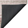 Dalyn Portico PO2 Pink Machine Washable Area Rug Backing Image