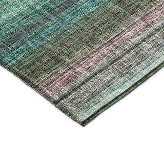 Dalyn Portico PO2 Sage Machine Washable Area Rug Corner Image