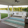 Dalyn Portico PO2 Sage Machine Washable Area Rug Outdoor Lifestyle Image Feature