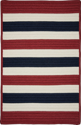 Colonial Mills Portico PO29 Patriotic Stripe Area Rug Main Image