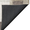 Dalyn Portico PO3 Brown Machine Washable Area Rug Backing Image