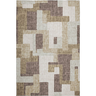 Dalyn Portico PO3 Brown Machine Washable Area Rug main image