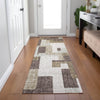 Dalyn Portico PO3 Brown Machine Washable Area Rug Runner Lifestyle Image Feature