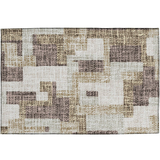 Dalyn Portico PO3 Brown Machine Washable Area Rug Scatter Main Image
