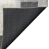 Dalyn Portico PO3 Gray Machine Washable Area Rug Backing Image