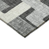 Dalyn Portico PO3 Gray Machine Washable Area Rug Corner Image