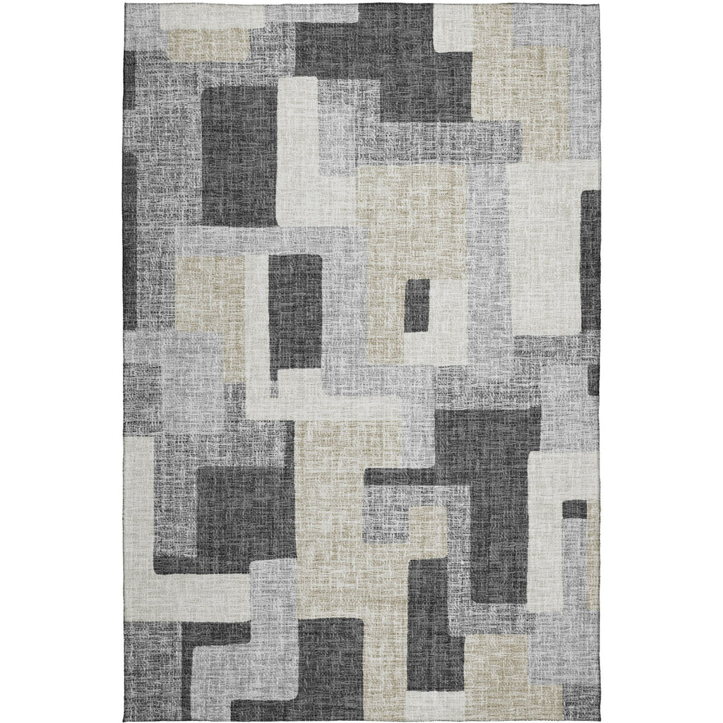 Dalyn Portico PO3 Gray Machine Washable Area Rug main image