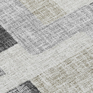 Dalyn Portico PO3 Gray Machine Washable Area Rug Swatch Image