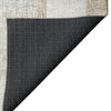 Dalyn Portico PO3 Ivory Machine Washable Area Rug Backing Image