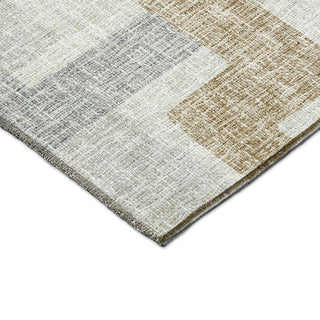 Dalyn Portico PO3 Ivory Machine Washable Area Rug Corner Image