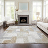 Dalyn Portico PO3 Ivory Machine Washable Area Rug Lifestyle Image Feature