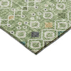 Dalyn Portico PO4 Aloe Machine Washable Area Rug Corner Image