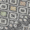 Dalyn Portico PO4 Gray Machine Washable Area Rug Swatch Image