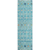 Dalyn Portico PO4 Teal Machine Washable Area Rug Runner Main Image
