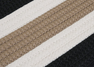 Colonial Mills Portico PO49 Sharp Black Area Rug Closeup Image