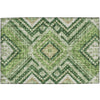 Dalyn Portico PO5 Green Machine Washable Area Rug Scatter Main Image